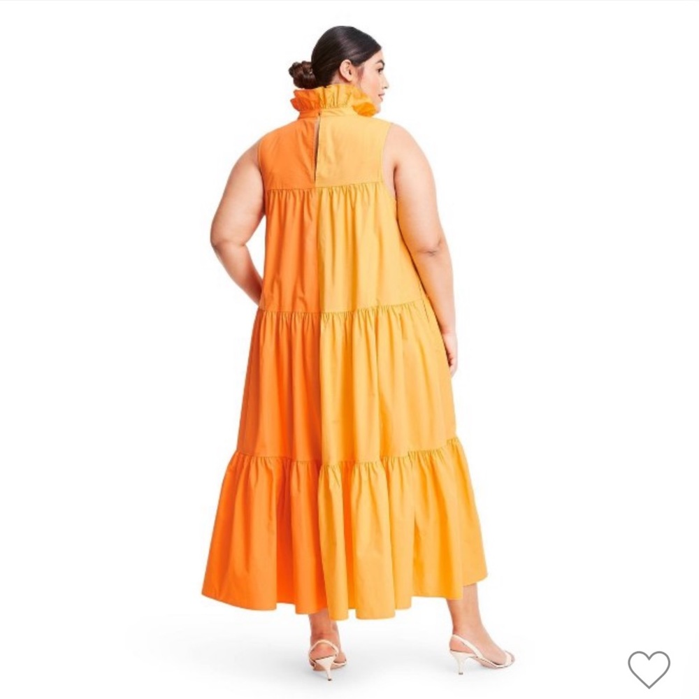 NWT Christopher John Rogers Two Tone Dress - Picture 3 of 8